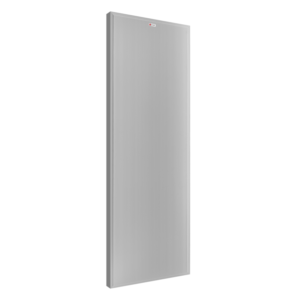 ประตู PVC บาธติค รุ่น คลาสสิค BP1 สีเทา ไม่เจาะ ขนาด 70×200 ซม.