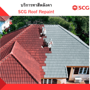 บริการทาสีหลังคา SCG Roof Repaint