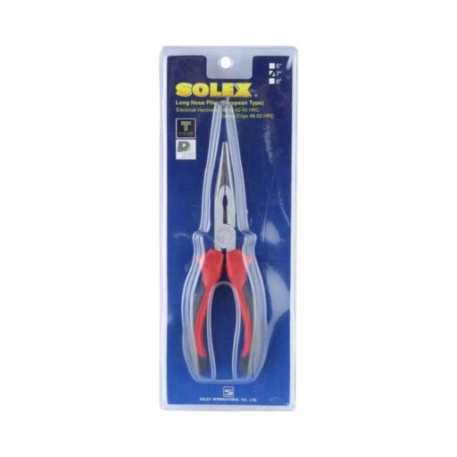 คีมปากแหลม Solex Long Nose Pliers ขนาด 7 นิ้ว