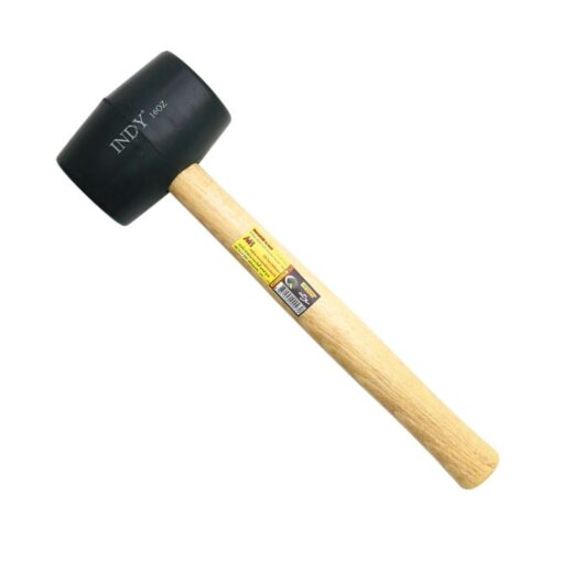 ค้อนยางด้ามไม้ AT INDY A41 Rubber Hammer Wooden Handle ขนาด 10 ออนซ์