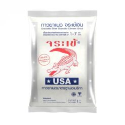 ยาแนว จระเข้ รุ่น จระเข้เงิน สีขาวไข่มุก 1 กิโลกรัม